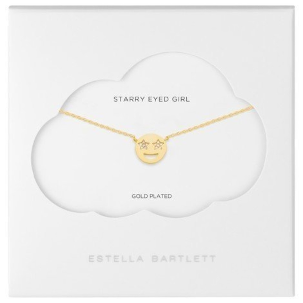 ESTELLA BARTLETT STARRY EYED EMOJI NECKLACE